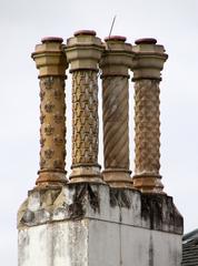 Strawberry Hill House chimneys