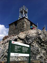 Weather Station on Sulphur Mountain summit