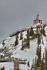 Mt. Sulphur cosmic ray observatory in Banff, Alberta