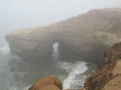 Dramatic cliffside sunset view at Sunset Cliffs, San Diego