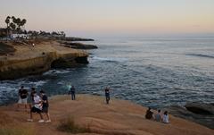 Sunset at Sunset Cliffs in San Diego