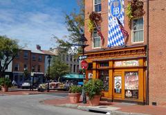 Street corner in Fell's Point neighborhood, Baltimore