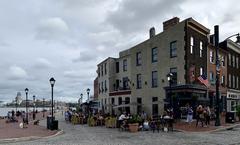 The corner of South Broadway and Thames Streets in Fell's Point, Baltimore