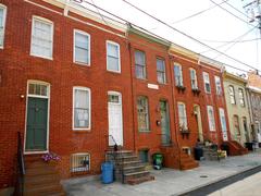 Douglass Row in Baltimore built by Frederick Douglass in the 1890s