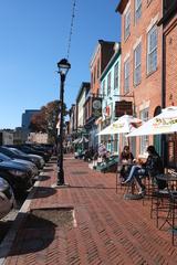 Scenic view of Fells Point waterfront