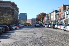 Historic Fells Point waterfront in Baltimore