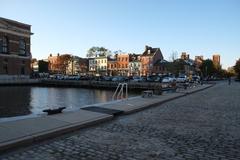 Historic Fells Point waterfront in Baltimore