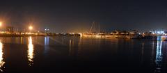 Fells Point Baltimore waterfront with historic buildings