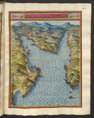 Rías de Betanzos e Ares in Pedro Teixeira's 1634 atlas