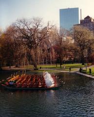 Boston skyline with Charles River