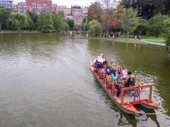 Swan Boat in Boston Public Garden