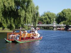 Swan Boat in Boston Public Garden