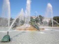 Swann Fountain in Logan Circle, Philadelphia