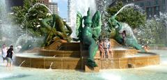 Swann Memorial Fountain in Philadelphia