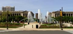 Logan Circle in Philadelphia, viewed from the south