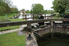 Eynsham Lock on the River Thames