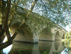 Swinford Toll Bridge near Eynsham in Oxfordshire