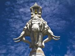 Erawan statue at Sanam Luang in Bangkok