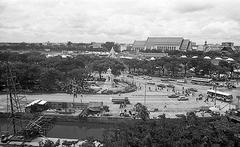 Sanam Luang in Bangkok circa 1974