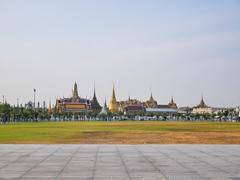 Sanam Luang monument in Bangkok, Thailand