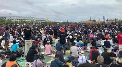 Demonstrators gathered at Sanam Luang on September 19