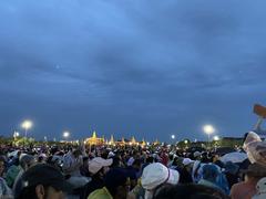 Evening of September 19 demonstration at Sanam Luang