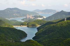 Tai Tam Tuk Reservoir on Hong Kong Island