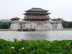 The Ziyun or Purple Cloud Tower in Tang Paradise, Xi'an, China