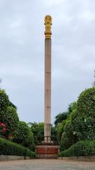 Ashok Stambh Pillar at Vipassana Centre in Borivali, Mumbai