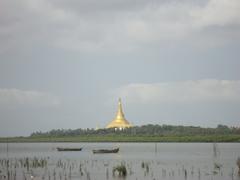 Bright stupa in Gorai Pagoda