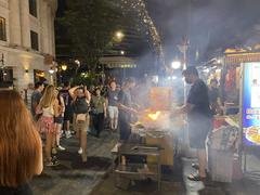 Lau Pa Sat street market in Singapore