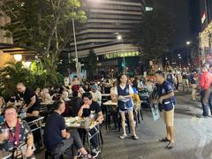 Lau Pa Sat market exterior view