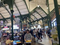 Lau Pa Sat food market at night