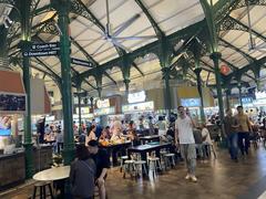 Lau Pa Sat food center in Singapore