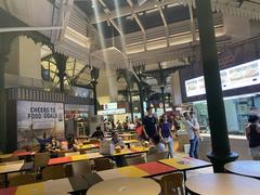 Lau Pa Sat Market in Singapore, taken on November 11, 2023