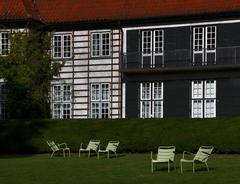 Charlottenlund Park at Ordrupgaard in early autumn