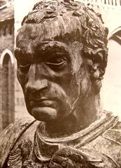 Head of Gattamelata statue by Donatello