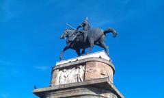 Equestrian statue of Gattamelata by Donatello in Padua