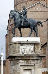 Statue of Gattamelata by Donatello in Padua