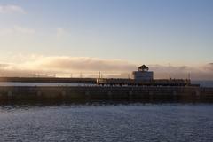 view of the Golden Gate Bridge in San Francisco with a clear blue sky