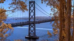 Bay Bridge in Golden IR