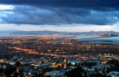 Ominous skies over Berkeley during Leap Day 2012