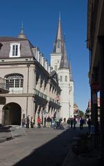 Cabildo and New Orleans cathedral