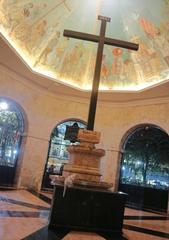 Magellan's Cross with tourists and locals in Cebu, Philippines