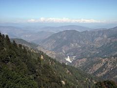 Himalayan view from Nainital, Uttarakhand, India