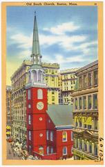 Old South Church in Boston, Massachusetts