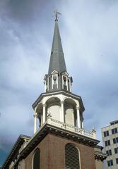 Old South Meeting House steeple in Boston