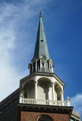 Old South Meeting House steeple in Boston