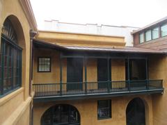 Historic New Orleans Collection New Quarters balcony on Royal Street