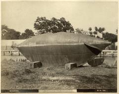 Confederate submarine in Bayou St. John, Lake Ponchartrain, New Orleans